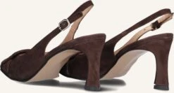 Omoda Atelier Slingbacks X Iris - Casa - Braune Wildleder-Pumps mit Pfennigabsatz 8 Omoda Atelier Slingbacks X Iris - Casa - Braune Wildleder-Pumps mit Pfennigabsatz -Teveo Geschaft 328092 3