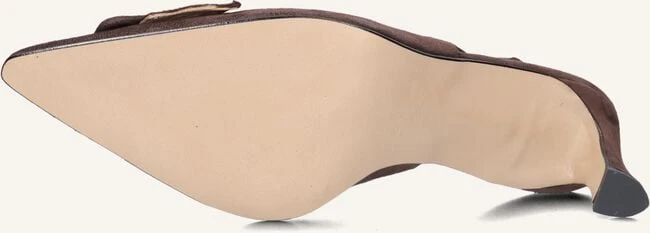 Omoda Atelier Slingbacks X Iris - Casa - Braune Wildleder-Pumps mit Pfennigabsatz 5 Omoda Atelier Slingbacks X Iris - Casa - Braune Wildleder-Pumps mit Pfennigabsatz – Bild 3
