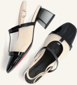 Jan Jansen Slingback To The Future - Beige Mesh-Slingbacks für Damen -Teveo Geschaft 328097 5