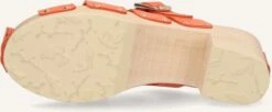 Jan Jansen Woodie Be Good - Orangene Wildleder Peeptoe Clogs 8 Jan Jansen Woodie Be Good - Orangene Wildleder Peeptoe Clogs -Teveo Geschaft 328121 4