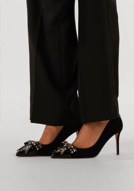 Kurt Geiger London Belgravia Stud Bow Suede Pumps - Schwarz 7 Kurt Geiger London Belgravia Stud Bow Suede Pumps - Schwarz – Bild 5