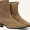 Stefano Lauran Damen Stiefeletten aus Wildleder in Taupe 2 Stefano Lauran Damen Stiefeletten aus Wildleder in Taupe -Teveo Geschaft 330326 1