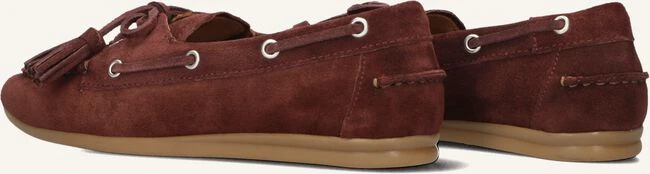 Toral Shima Rote Wildleder-Mokassins für Damen 4 Toral Shima Rote Wildleder-Mokassins für Damen – Bild 2