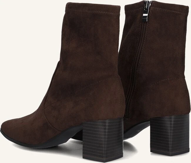 Stefano Lauran Stiefeletten 25354 - Braune Wildleder Boots mit Blockabsatz 3 Stefano Lauran Stiefeletten 25354 - Braune Wildleder Boots mit Blockabsatz