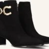 Notre-V 8558 Damen Ankle Boots in Schwarz mit Blockabsatz 1 Notre-V 8558 Damen Ankle Boots in Schwarz mit Blockabsatz -Teveo Geschaft 332645 1