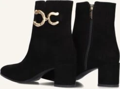 Notre-V 8558 Damen Ankle Boots in Schwarz mit Blockabsatz -Teveo Geschaft 332645 3