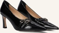 Notre-V Damen Lackleder Pumps in Schwarz - Modell 67218