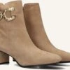 Notre-V Damen Stiefeletten 8558 in Beige aus Wildleder 2 Notre-V Damen Stiefeletten 8558 in Beige aus Wildleder -Teveo Geschaft 332653 1