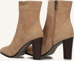 Notre-V 97436 Damen Stiefeletten aus edlem Wildleder in Beige -Teveo Geschaft 332677 3