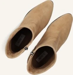 Notre-V 97436 Damen Stiefeletten aus edlem Wildleder in Beige -Teveo Geschaft 332677 5