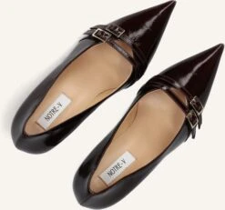 Notre-V Damen Stiletto-Pumps aus braunem Lackleder 10 Notre-V Damen Stiletto-Pumps aus braunem Lackleder -Teveo Geschaft 332713 5