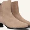 Hassia Milano Beige Stiefeletten mit Krokodil-Prägung -Teveo Geschaft 332782 1