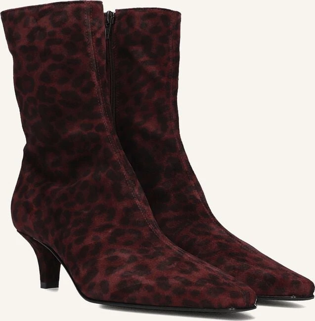 Kennel & Schmenger Damen Stiefeletten 57530 in Rot mit Leo-Print 3 Kennel & Schmenger Damen Stiefeletten 57530 in Rot mit Leo-Print