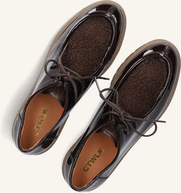 Ctwlk Sammy Mokassins Damen Braun - Lackleder Slipper 6 Ctwlk Sammy Mokassins Damen Braun - Lackleder Slipper – Bild 4