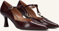 Lodi Gamo Pumps in Rot - Stilvolle Kitten Heels aus Lackleder