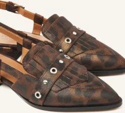 Via Vai Jazz Tammi Slingbacks in Braun mit Leoprint 8 Via Vai Jazz Tammi Slingbacks in Braun mit Leoprint -Teveo Geschaft 337296 4