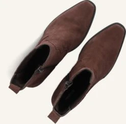 Haboob Indie Damen Stiefeletten - Braunes Wildleder mit Blockabsatz -Teveo Geschaft 338788 5