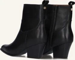 Haboob Louise Schwarze Leder-Stiefeletten mit Blockabsatz 7 Haboob Louise Schwarze Leder-Stiefeletten mit Blockabsatz -Teveo Geschaft 338791 3