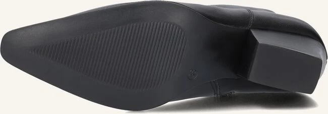 Haboob Louise Schwarze Leder-Stiefeletten mit Blockabsatz 5 Haboob Louise Schwarze Leder-Stiefeletten mit Blockabsatz – Bild 3