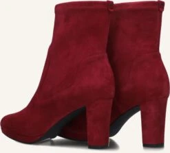 Peter Kaiser Stiefeletten 75321 – Elegante Damen-Boots aus rotem Wildleder -Teveo Geschaft 338974 3