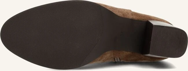 PS Poelman Fleur - Elegante braune Wildleder-Stiefeletten mit Blockabsatz 5 PS Poelman Fleur - Elegante braune Wildleder-Stiefeletten mit Blockabsatz – Bild 3