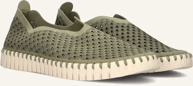 Ilse Jacobsen Tulip3275 Green Slipper - Lightweight Comfort 3 Ilse Jacobsen Tulip3275 Green Slipper - Lightweight Comfort