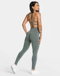 Acid Bh "Basil" -Teveo Geschaft Acid Covert Scrunch Leggings Basil 1888