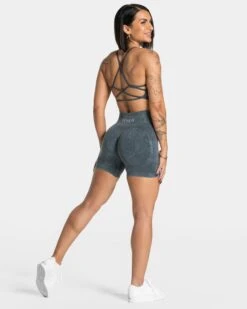 TEVEO Acid Covert Scrunch Short - Navy 9 TEVEO Acid Covert Scrunch Short - Navy -Teveo Geschaft Acid Covert Scrunch Shorts Navy 3583