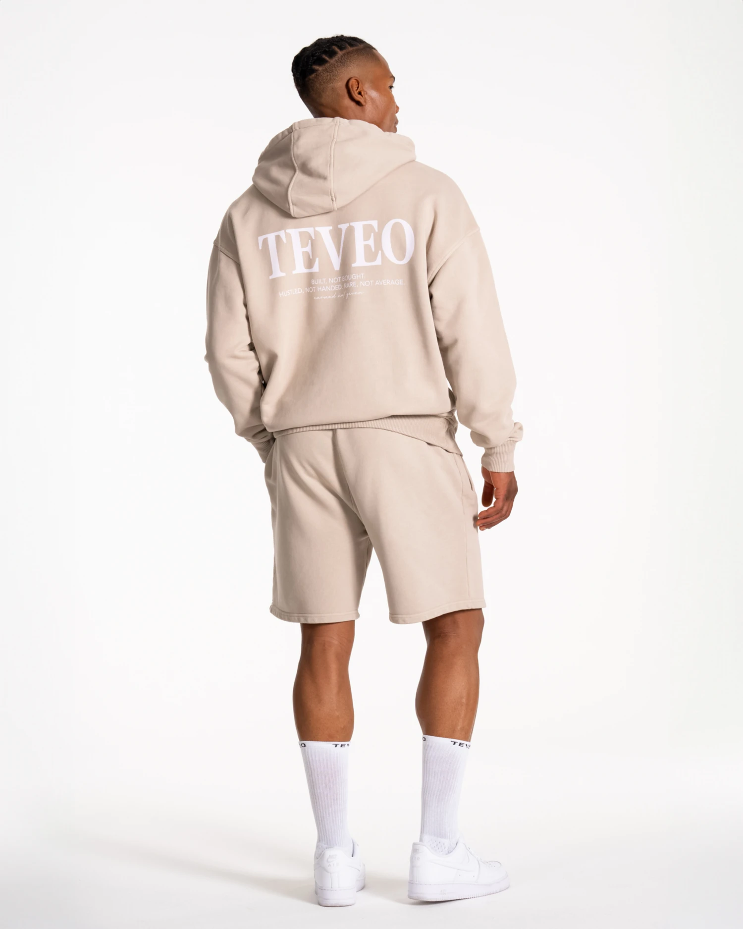TEVEO Acid Hoodie in Sand - Premium Oversized Streetwear 7 TEVEO Acid Hoodie in Sand - Premium Oversized Streetwear – Bild 5
