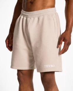 Acid Wash Shorts Sand - Komfortable Baumwoll-Shorts für Herren -Teveo Geschaft Acid Men Short Sand 4