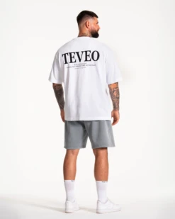 TEVEO Acid T-Shirt Weiß – Oversized Vintage Statement-Shirt 11 TEVEO Acid T-Shirt Weiß – Oversized Vintage Statement-Shirt -Teveo Geschaft Acid Men Tshirt Weiss 5