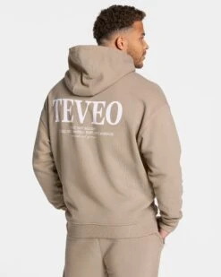 TEVEO Acid Hoodie "Mokka" - Oversized Streetwear Hoodie 9 TEVEO Acid Hoodie "Mokka" - Oversized Streetwear Hoodie -Teveo Geschaft Acid Oversized Sweater Mocha 2225