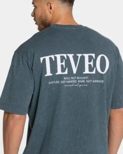TEVEO Acid T-Shirt - Navy Vintage Collection 10 TEVEO Acid T-Shirt - Navy Vintage Collection -Teveo Geschaft Acid Oversized T Shirt Navy 4249