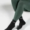 TEVEO Ankle Socken 5er-Set - Schwarz 2 TEVEO Ankle Socken 5er-Set - Schwarz -Teveo Geschaft Ankle Socken schwarz 2960 1
