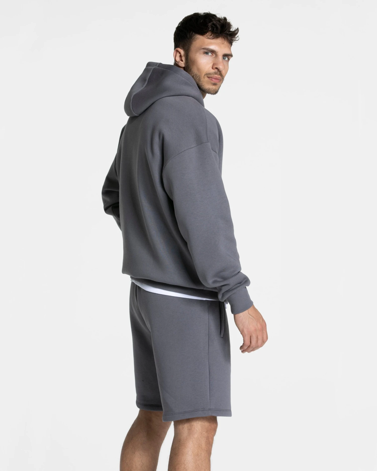 Oversized Hoodie Herren in Graphit – Arrival Kollektion für Sport & Alltag 4 Oversized Hoodie Herren in Graphit – Arrival Kollektion für Sport & Alltag – Bild 2