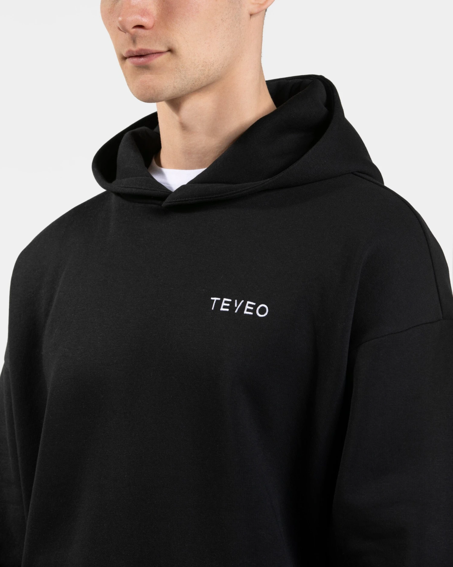 Arrival Hoodie Schwarz - Herren Oversized Kapuzenpullover 6 Arrival Hoodie Schwarz - Herren Oversized Kapuzenpullover – Bild 4