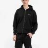 Arrival Oversized Zip Hoodie - Schwarz 2 Arrival Oversized Zip Hoodie - Schwarz -Teveo Geschaft Arrival Zip Jacke Schwarz 5440