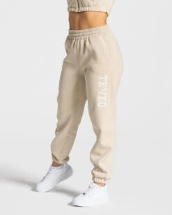College Oversized Jogger "Beige"