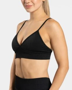 Triangle Sport BH Schwarz mit Push-Up Effekt - Essence -Teveo Geschaft Essence BH schwarz 1058