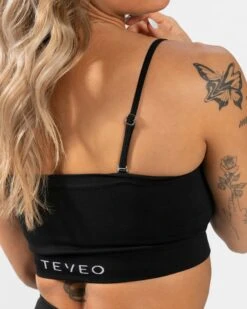TEVEO Everyday Bandeau Sport-BH Schwarz -Teveo Geschaft Everyday Bandeau Bh schwarz 5786