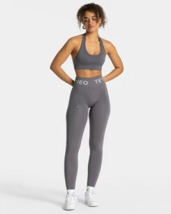 TEVEO Everyday Neckholder Sport BH in Graphit -Teveo Geschaft Everyday NeckholderBh Graphit 4841