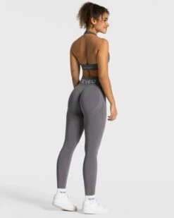 TEVEO Everyday Neckholder Sport BH in Graphit -Teveo Geschaft Everyday NeckholderBh Graphit 4876