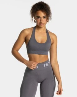 TEVEO Everyday Neckholder Sport BH in Graphit
