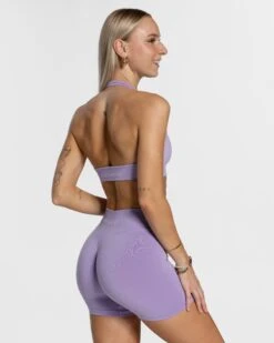 TEVEO Everyday Neckholder Sport-BH - Flieder