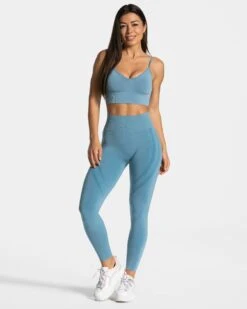 Sport BH Blau - Evolution V2 Figurformend & Komfortabel -Teveo Geschaft Evolution Leggings blau 4266 a2c7699d b923 43ee 8656 3ce2ae04ce5c