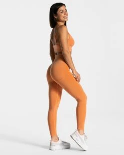 Evolution V2 Leggings "Orange" -Teveo Geschaft Evolution Leggings orange 4021