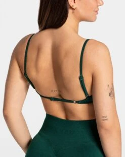 Femme Backless Bh "Dunkelgrün" -Teveo Geschaft Femme BH dunkelgruen 4810