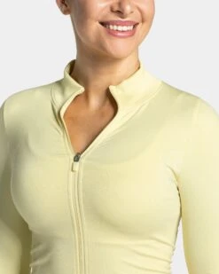 Femme Shaping Zip Jacke "Gelb" 10 Femme Shaping Zip Jacke "Gelb" -Teveo Geschaft Femme Shaping Jacket Gelb 6561