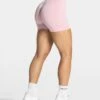 TEVEO Femme Sculpt Scrunch Short "Rosa" – Formende Fitness Short für Damen