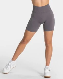 TEVEO Femme Sculpt Scrunch Short - Graphit 8 TEVEO Femme Sculpt Scrunch Short - Graphit -Teveo Geschaft Femme Shorts graphit 6414